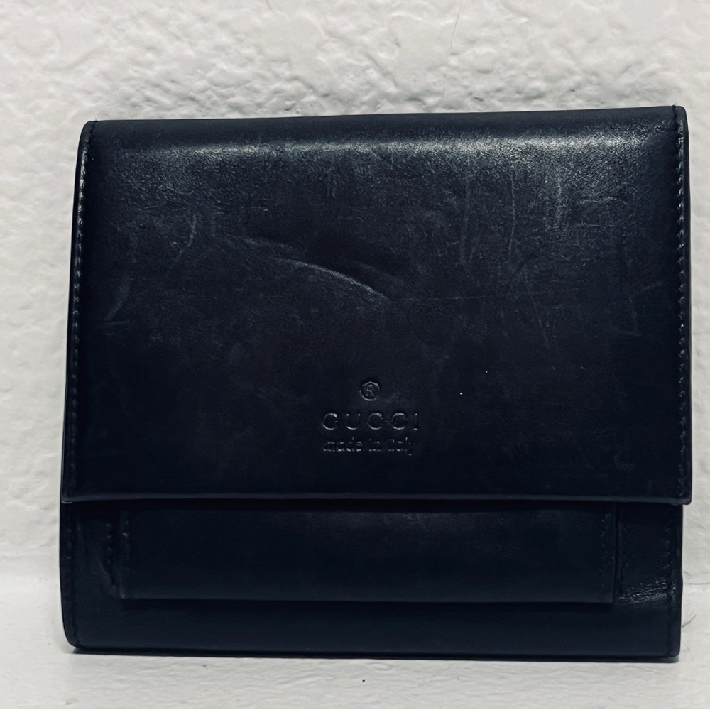 Authentic Gucci large bifold wallet